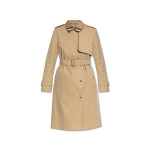 버버리 체크 벨티드 웨이스트 트렌치 코트 8115484A1366 HONEY TP944837887