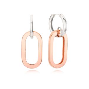 [티르리르] 글로리 트위니 화이트 실버 귀걸이 TEESVC06706M