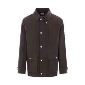 브루넬로 쿠치넬리 하이넥 롱슬리브 재킷 MR4566490 C2653 TP934390124