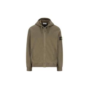 스톤 아일랜드 컴패스 패치 지퍼업 후드 티셔츠 K2S156100067S0A20 V0054 TP946279311