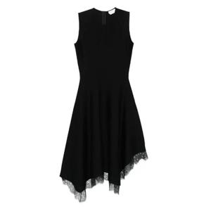 Alexander McQueen lace trimmed sleeveless midi dress 10395774451976 TP720617901