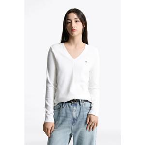 [타미힐피거종합관] 여성 스티치 브이넥 스웨터 (T22F6KTO033WT1 YBL)