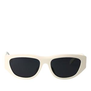 셀린느 화이트 렉탱귤러 프레임 블랙 렌즈 선글라스 CL40278U 2