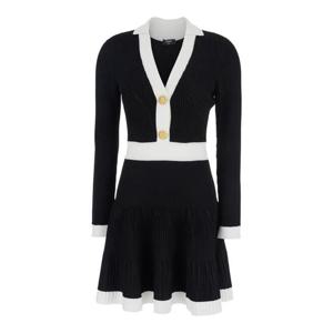 발망 숏 원피스 FF1R9858KI64EAB Black