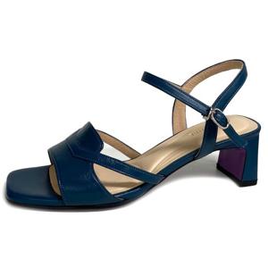 [에스콰이아(여성화)]여성화 천연양가죽 모던한 디자인 5cm굽 발편한 샌들 EQEMSD939