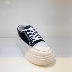 [오브엠]  F23IC913A_여성 가벼운 고무끈 스니커즈 블랙