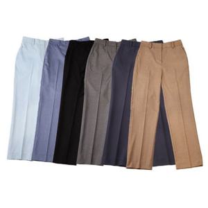 여자슬랙스 심플 여자 슬랙스 여성 밴딩 바지 가을 여름