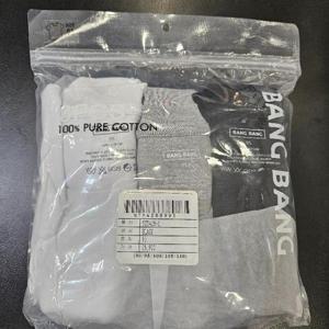 뱅뱅 BANG BANG H 뱅뱅 남성 면 100% 무지 기본 3팩  삼색 반팔티셔츠 NTY428