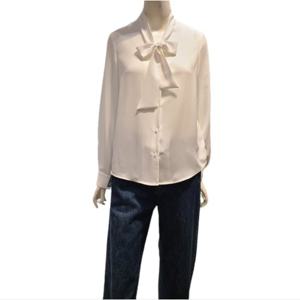 [숲]V넥 타이 블라우스(SB9LS91)