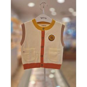 아가방 세이브존03 아가방 클린 애니멀즈 니트조끼 AT01S531301A