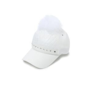 [와이드앵글]여성 CO 퀼팅 믹스 귀달이 6쪽캡 WWW23C10W2