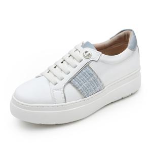 금강 로렐 여성 캐주얼 키높이 밴딩 스니커즈 LAUOXC5135WK9 화이트