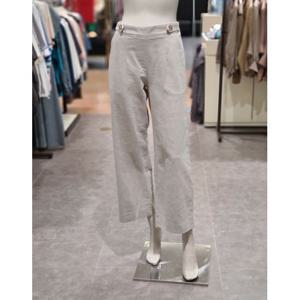 [트리아나]MARIO소고 허리밴딩 와이드9부 면바지AL1XA08