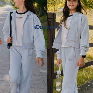 디스커버리키즈 DKTP19054 여아 세미 와이드 팬츠 바지