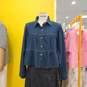 르피타 DP01 미니셔링청블라우스 L254UBLA01