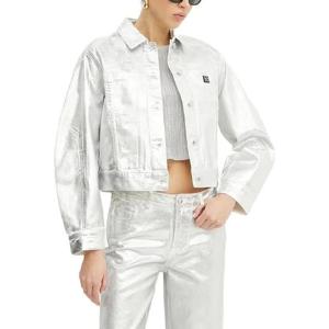 26 SS 아르마니 익스체인지 메탈릭 데님 재킷 XW000098AF10836 TP441835034