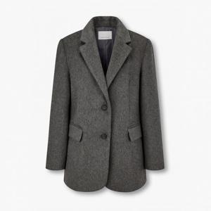 보브  (7155410005) 울 블렌드 오버핏 싱글 자켓