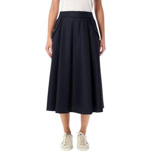 골든구스 롱 스커트 GWP02343P002098 50629 DARK NAVY