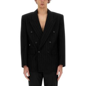 생로랑 자켓 771647 Y1H241095 Black