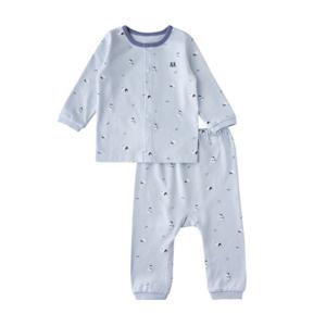 [밍크뮤]SC선물포장(블루)베베핑핑내의 (35C7005401)2025가을겨울 실내복 신생아 A