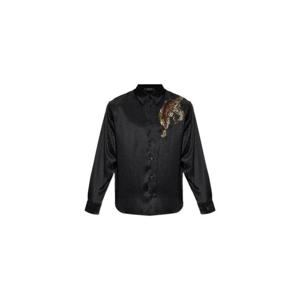 베르사체 장식 긴팔 단추 셔츠 10211271A15789 1B000 TP949170758