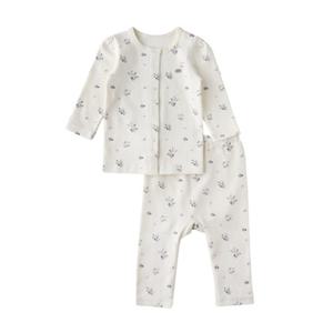 [밍크뮤]SC선물포장(크림)베리플라워아일렛내의(35C7005407)신생아 백일돌선물 상하내의 A