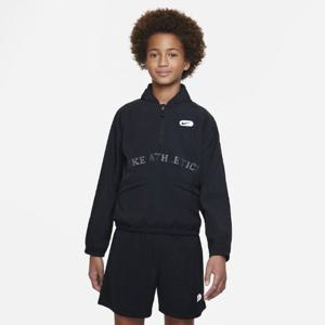 나이키키즈후드티 NQK A233SW365P-BK 애슬레틱스 리펠 주니어(남아) 하프집 트레이닝 후디