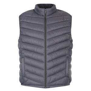 남자 겨울 하이넥 방수 경량 조끼패딩 IE-VEP-4006-그레이