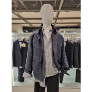 [지오지아] 24 F W 코듀로이 카라 배색 데일리 헌팅자켓 2종택1 ADE3JJ1801