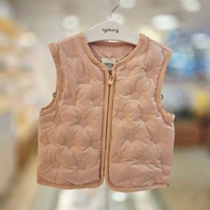 [아가방갤러리]아가방 핑크 레브 무봉제 다운조끼 01S751301