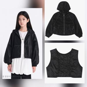 [더데이걸]네피 탈착 스티치 코팅 자켓TGJA25803