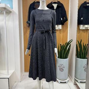 클리지 DP01 체크 뷔스티에 원피스 CP8WSU03