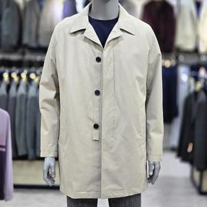 런던포그 세이브존04 히든버튼 라이너탈착 베이지 맥코트 LNRMA801