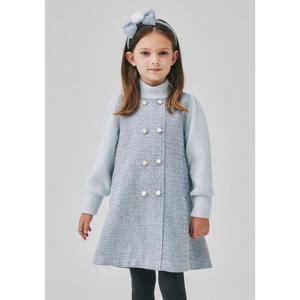 [빈]민트 트위드 져지배색 원피스BZ64OP01MT