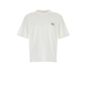 26 SS 프라다 로고 엠브로이디드 숏슬리브 티셔츠 UJN837SWM2240