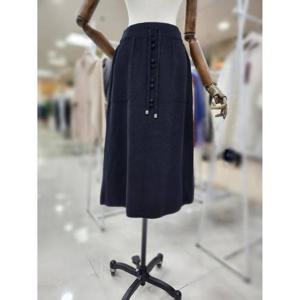 스테파니 세이브존08 버턴 니트 버블 스카트 N24NK4405