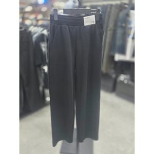 [써드케이]스판와이드면바지 mq6pu177 076 블랙 DG