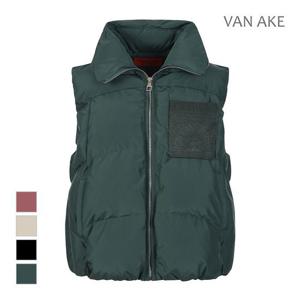 [반에이크]MARIO니트포켓 배색 패딩조끼_VB3YPDUD05Z