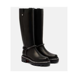 크리스찬루부탱 Marinetta 스터드 레더 니하이 부츠 P01082542