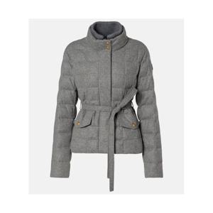 몽클레어 벨티드 퀼팅 다운 재킷 P01068116