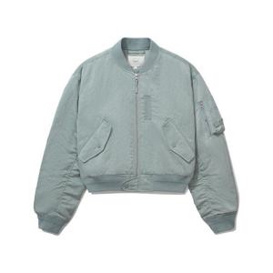 커버낫자켓 JQS CO2403JK72-LB 우먼 MA-1 봄버 자켓 Light Blue