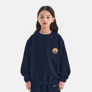 [아웃도어프로덕츠 키즈]폴라플리스 포켓 맨투맨 (네이비) OD254IMM01_NVY