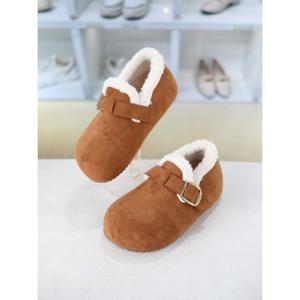 [블리아르]겨울 스웨이드 털안감 여성 데일리 로퍼 4cm BLMD5009