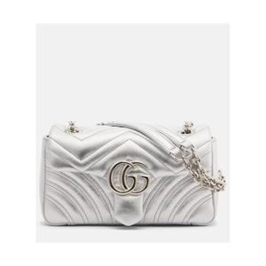 구찌 GG Marmont 스몰 레더 숄더 백 P01117995