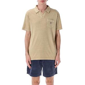 25SS 폴로 랄프 로렌 쇼트 sleeve 폴로  클래식 collar  Chest pocket with embroidered 로고  710964512003 TP565503706