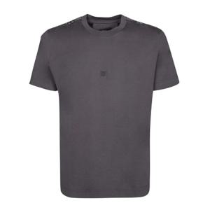 23FW Givenchy 코튼 T 셔츠 with signature 4G 프린트 pattern from Givenchy BM71H23YDX056 TP565378837