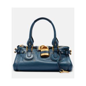 끌로에 Paddington 라지 레더 숄더 백 P01105779