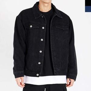 남성상의 남성 베이직 데일리 실용성 기본 청자켓 진청 블랙