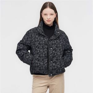 [링스골프]여성 골프 플라워 덕 다운점퍼 L21D4JP251_BK