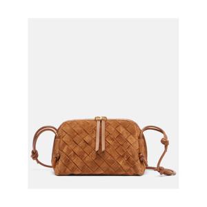 보테가베네타 Concert 미니 스웨이드 크로스 백 P01133752